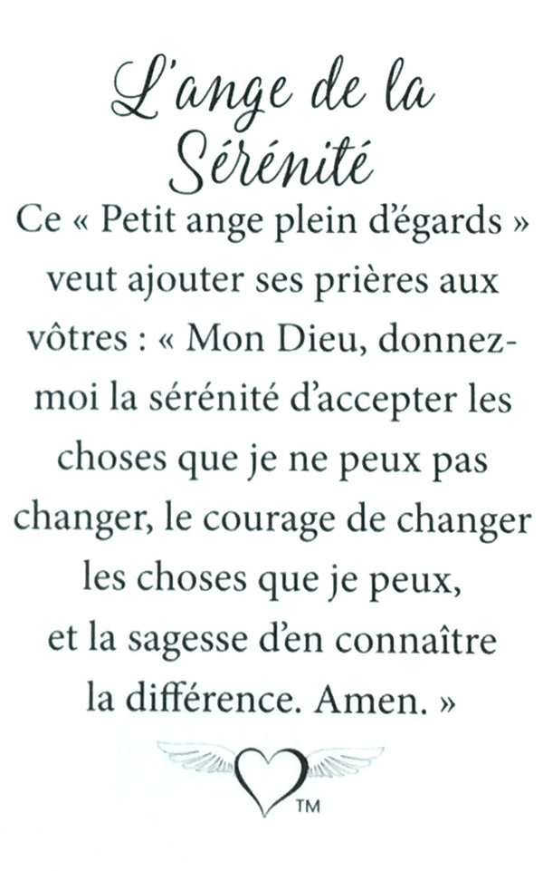 Épinglette Ange : Sérénité