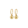 Boucles d’oreilles : Air : Plaqué or