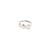 SPARKLE silver plated ring