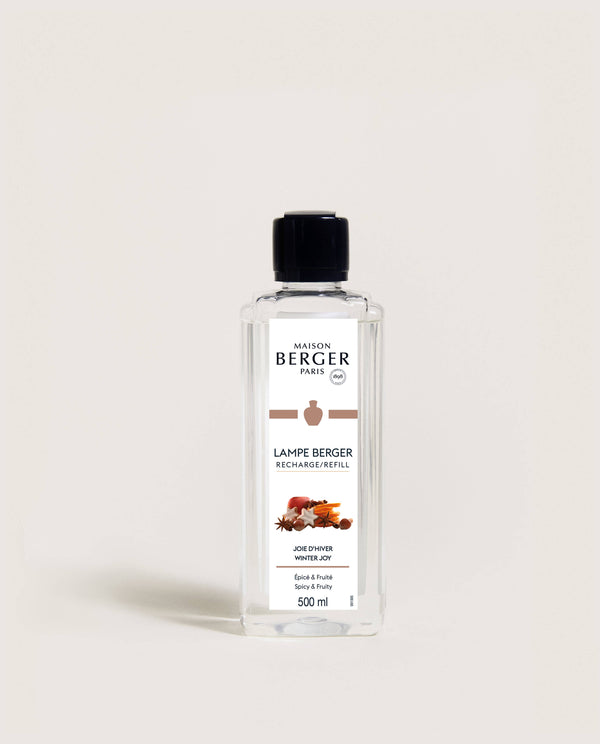 Recharge pour lampe Berger – Joie d’hiver – 500 ml – Maison Berger