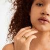 SHIFT bague plaqué or