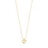 Collier : Iris : Plaqué or