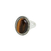 BETWEEN silver plated ring