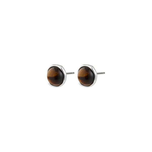 SENSE silver-plated/agate earrings