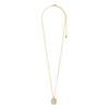 Collier : Ember : Plaqué or : Cristal