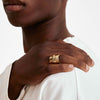 Bague : Ember : Plaqué or