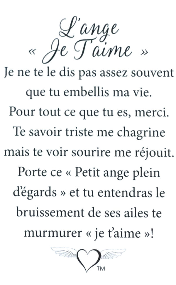 Angel Pin: I LOVE YOU