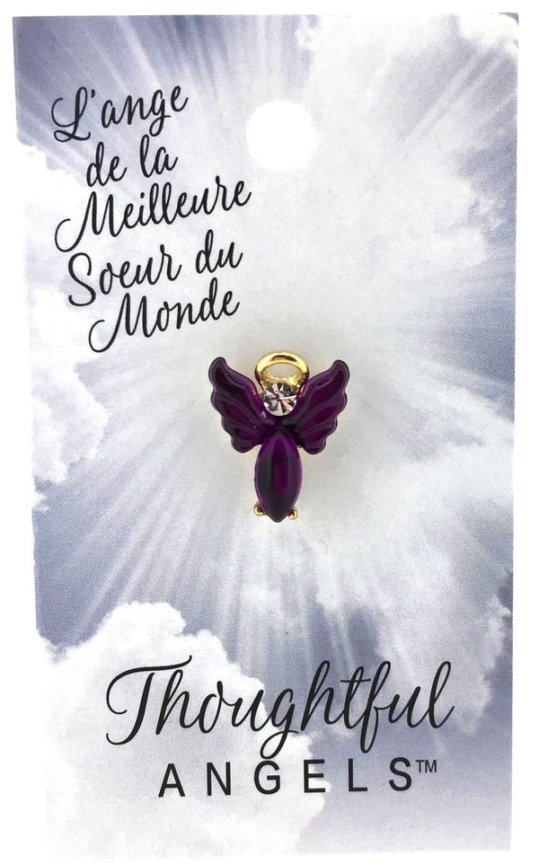 Angel Pin: BEST SISTER IN THE WORLD