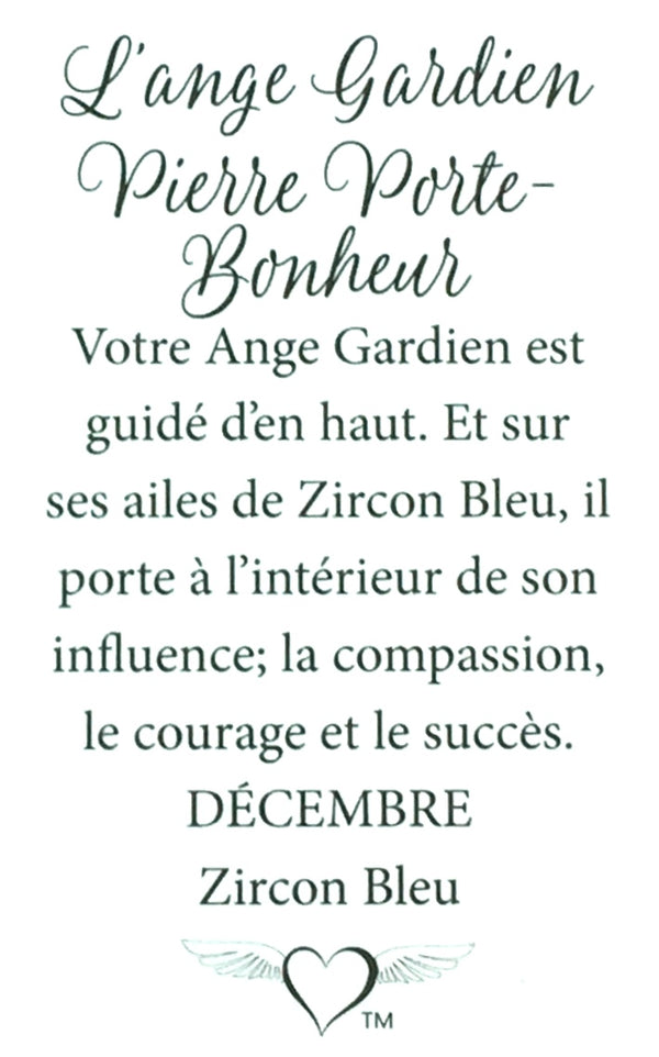 Épinglette Ange : Gardien Pierre (Décembre)