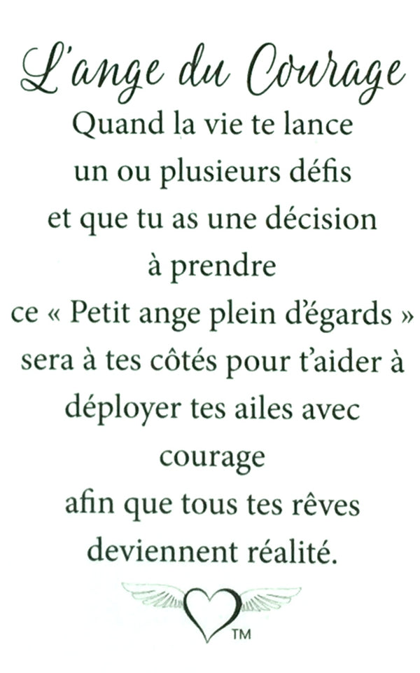 Épinglette Ange : Courage