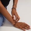Bracelet Indie gris foncé