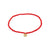 INDIE bracelet Gold Plated Red