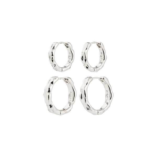 DARBY silver-plated earrings