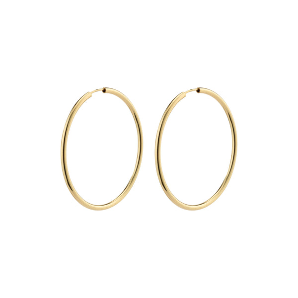 APRIL medium-size hoop earrings