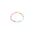 Bracelet : Alison : Plaqué Or : Multi