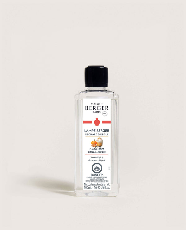 Recharge pour lampe Berger – Citrouille épicée – 500 ml – Maison Berger
