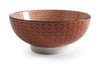 Red Aster Serving Bowl