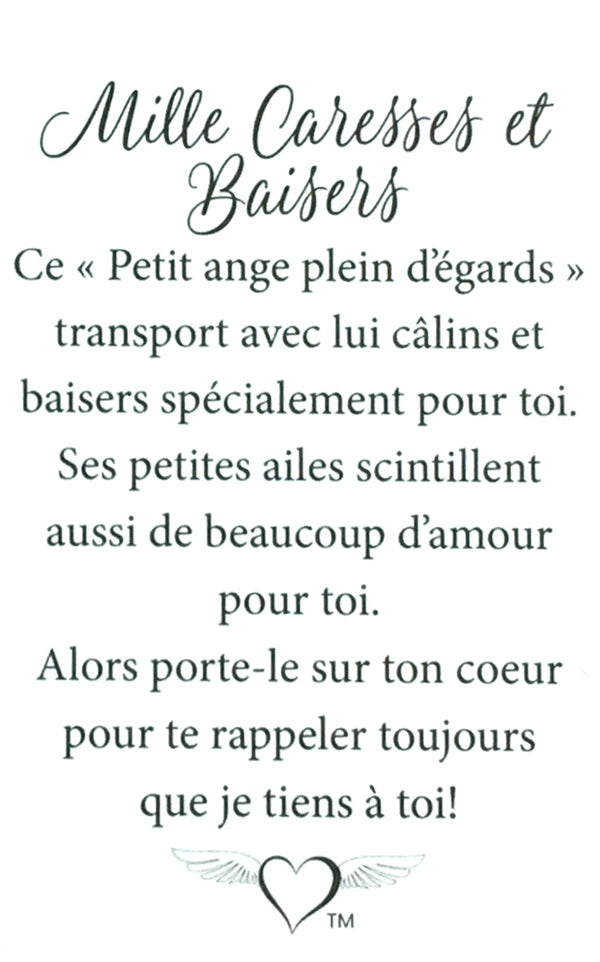 Épinglette Ange : Mille Caresse et Baiser