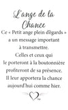 Épinglette Ange : Chance