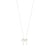 CASSIAN recycled collier plaqué argent
