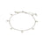 ALAIA bracelet plaqué argent