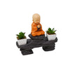 Bouddha -Inukshuk / plantes