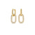Boucles d'oreilles Constance Huggie