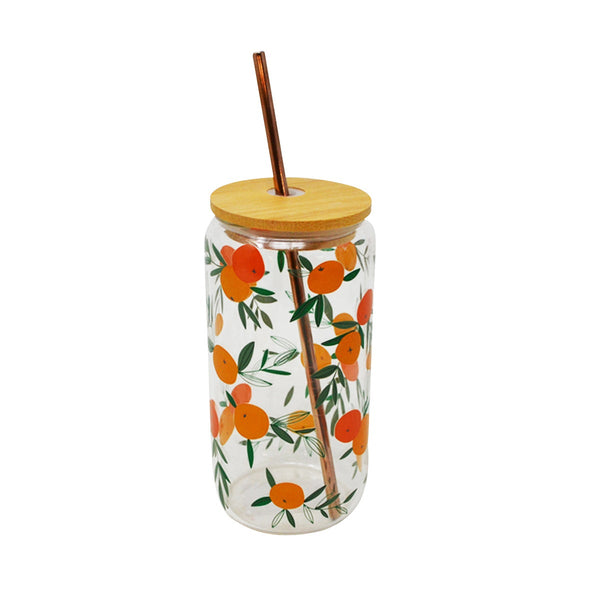 Verre 500 ml - COUVERCLE / PAILLE