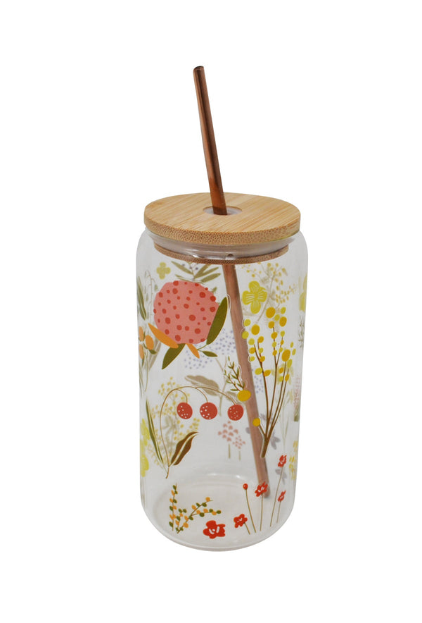 Verre 500 ml - COUVERCLE / PAILLE