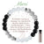 Bracelet Aroma noir : Merci