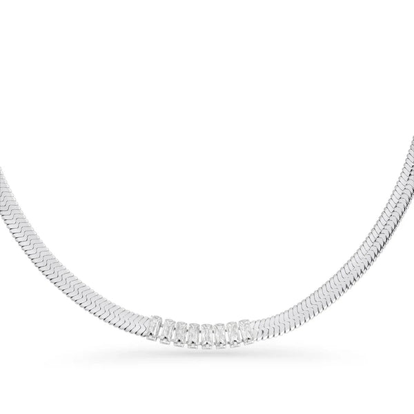 Collier Monaco argent