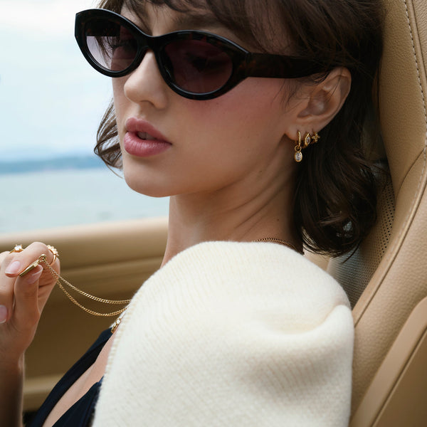 Boucles d'oreilles Mineris argent