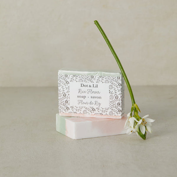 Bar soap - Rice flower