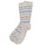 Alpaca Socks - Print - Gray - L/XL