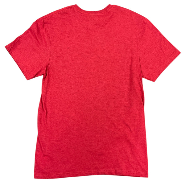 Tee-shirt Rouge Heliconia vue de dos