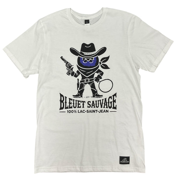 Tee-shirt Blanc avec dessin à l'avant