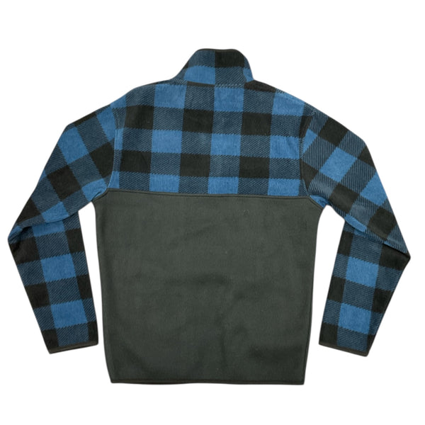 Polar Rétro à carreaux Bleu vue de dos