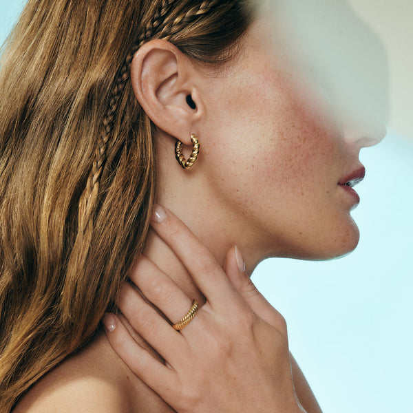 Boucles d'oreilles Seren Huggie