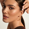 Cyan Star Earrings