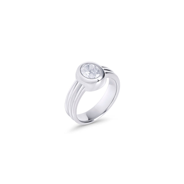 Bague Clemence – argenté de Mia