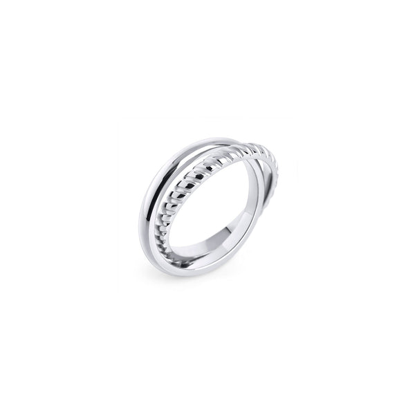 Bague Mika de Mia, fini argenté