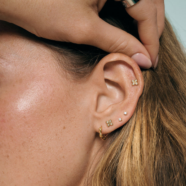 Boucles d’oreilles dormeuses Fiona de Mia