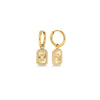 Boucles d’oreilles dormeuses Orsay – doré de Mia