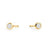 Boucles d’oreilles fixes Jupiter – doré de Mia