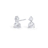 Boucles d’oreilles fixes Ophelia – argenté de Mia