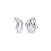 Boucles d’oreilles pendantes Windy – argenté de Mia