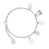 Bracelet Mila de Mia, fini argenté