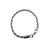 Bracelet torsadé Élégance 5 mm AJ&Co, finition argentée.
