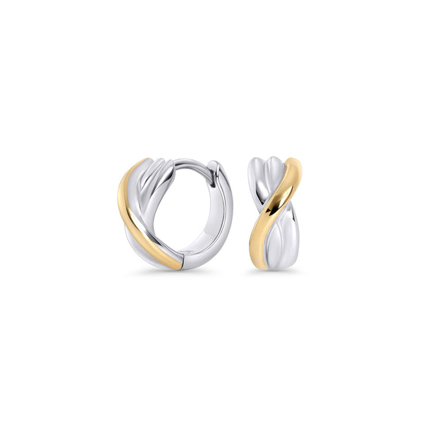 Boucles d'oreilles Alma Huggie