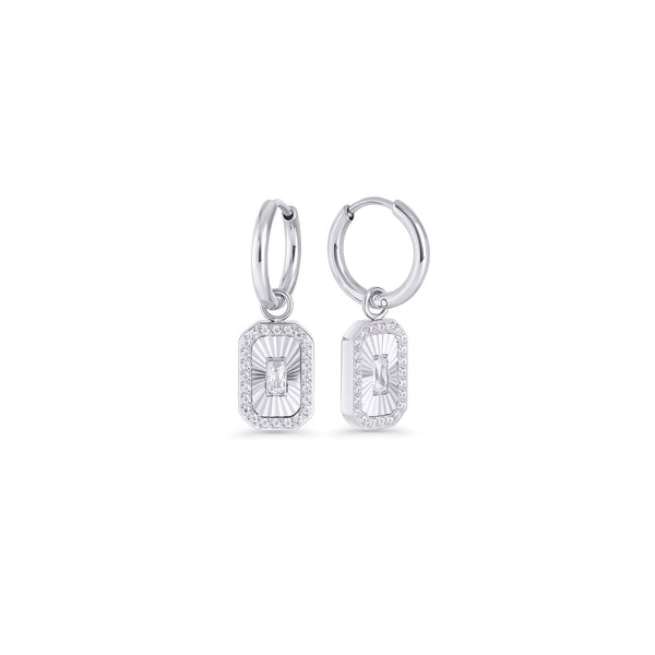 Boucles d'oreilles Orsay argent